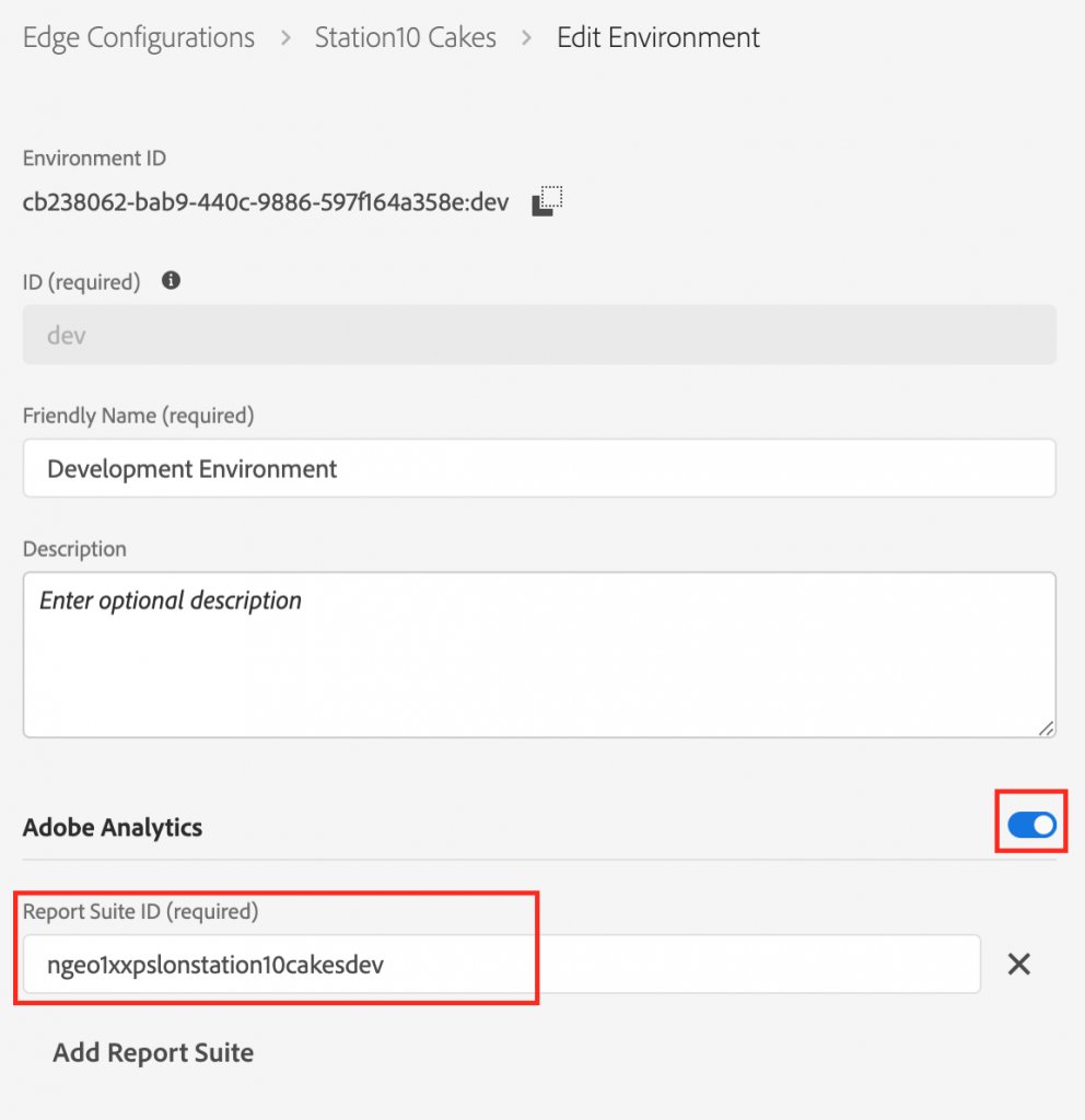 Adobe Launch Edge Configuration