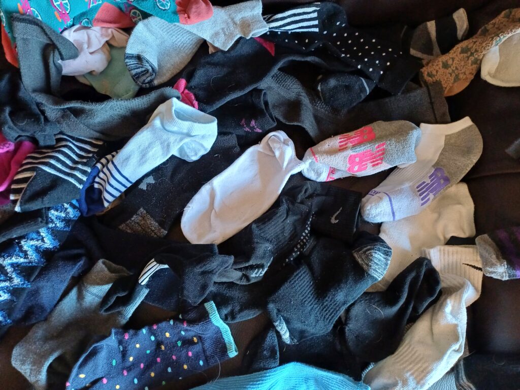 Matching socks - can you find them?